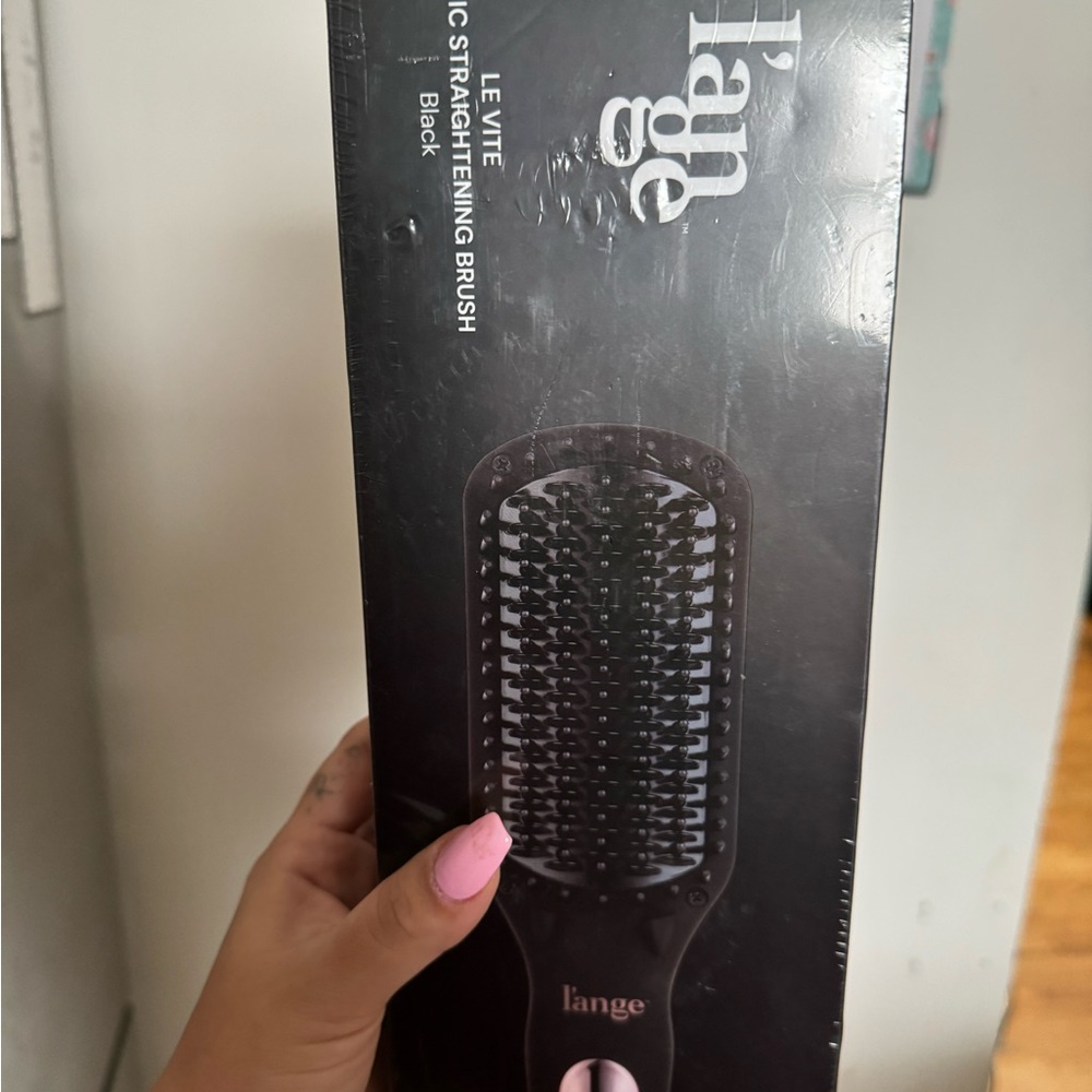 Lange Black Le Vite Hair Straightening Brush
